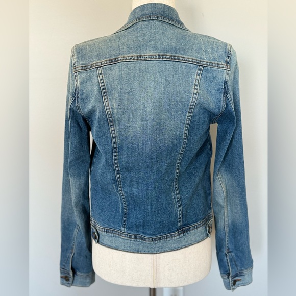 Just USA | Morrie Boyfriend Denim Jacket | Medium Wash | Small - Picture 3 of 5